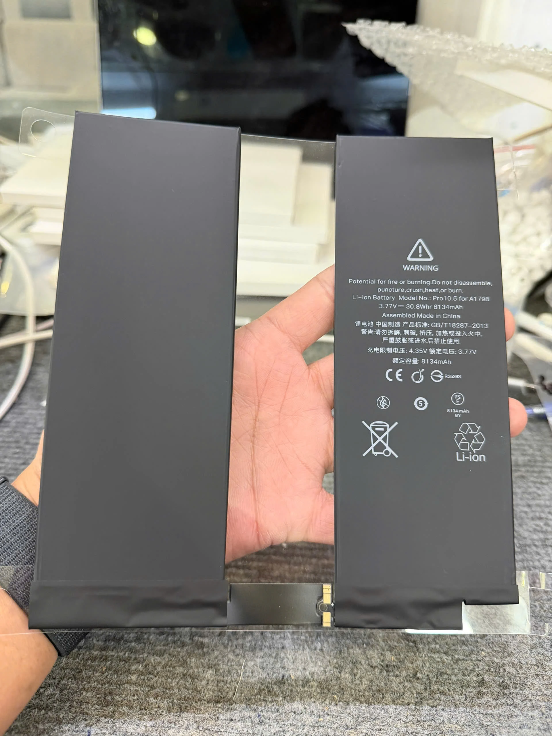 📌 Pin iPad Pro 10.5 inch (Model A1701, A1709, A1852) – Dung lượng 8134mAh, thay thế ổn định